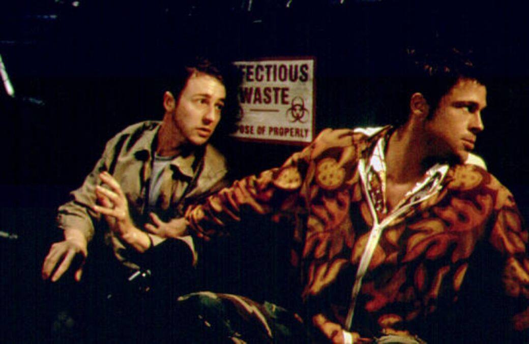 Brad Pitt, Edward Norton, 搏擊會 Brad Pitt, Edward Norton, 搏擊會