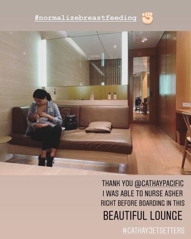 她亦於 IG Story 貼出相片 她亦於 IG Story 貼出相片