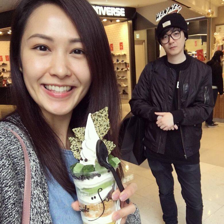 以往經常湯怡與洪卓立於網上貼合照放閃 以往經常湯怡與洪卓立於網上貼合照放閃