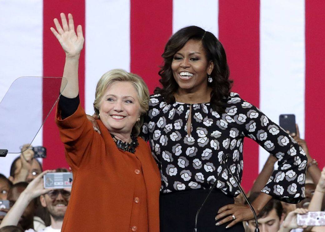 Michelle Obama於2018年獲選為美國最受歡迎的女性 Michelle Obama於2018年獲選為美國最受歡迎的女性
