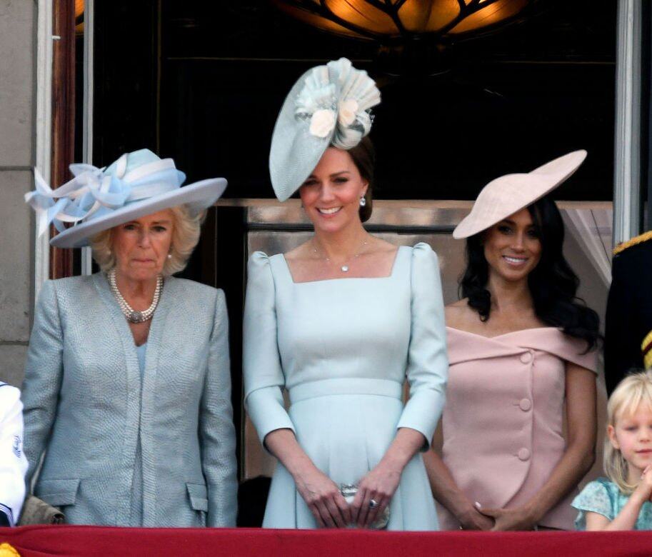 英女王, Meghan Markle, 凱特王妃 英女王, Meghan Markle, 凱特王妃
