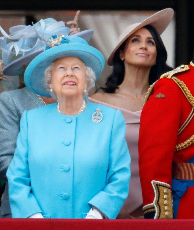 英女王, Meghan Markle, 凱特王妃 英女王, Meghan Markle, 凱特王妃