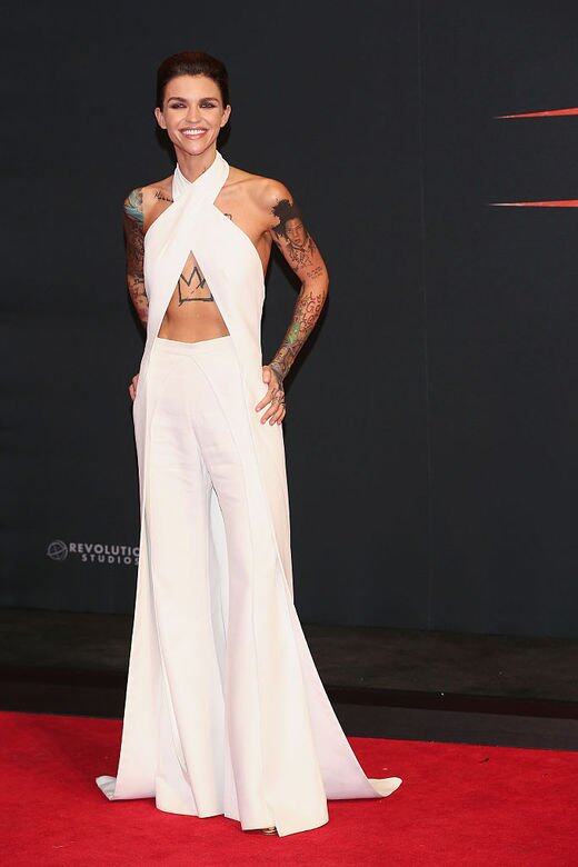 讀高校時已表明性向讀高校時,女同學都擔心她把男友會搶走,於是Ruby Rose 讀高校時已表明性向讀高校時,女同學都擔心她把男友會搶走,於是Ruby Rose