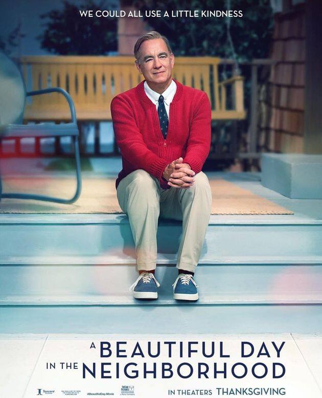 Tom Hanks今年獲得金球獎終身成就獎之外,其實亦有新作《A Beautiful Day in the Neighborhood》上映 Tom Hanks今年獲得金球獎終身成就獎之外,其實亦有新作《A Beautiful Day in the Neighborhood》上映