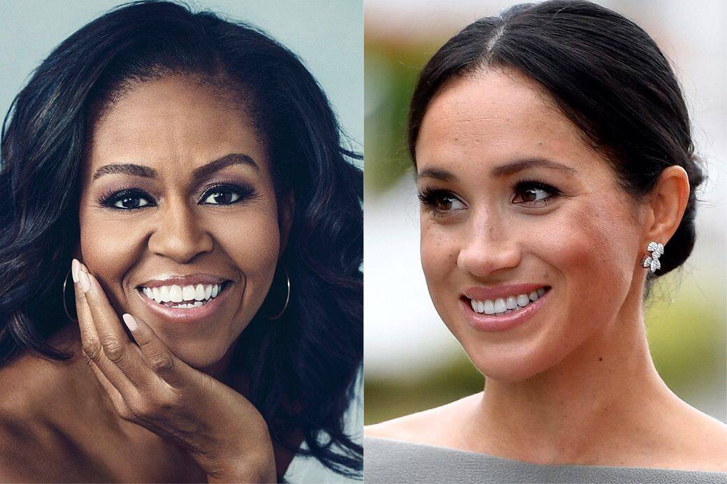 Michelle Obama & Meghan Markle Michelle Obama & Meghan Markle