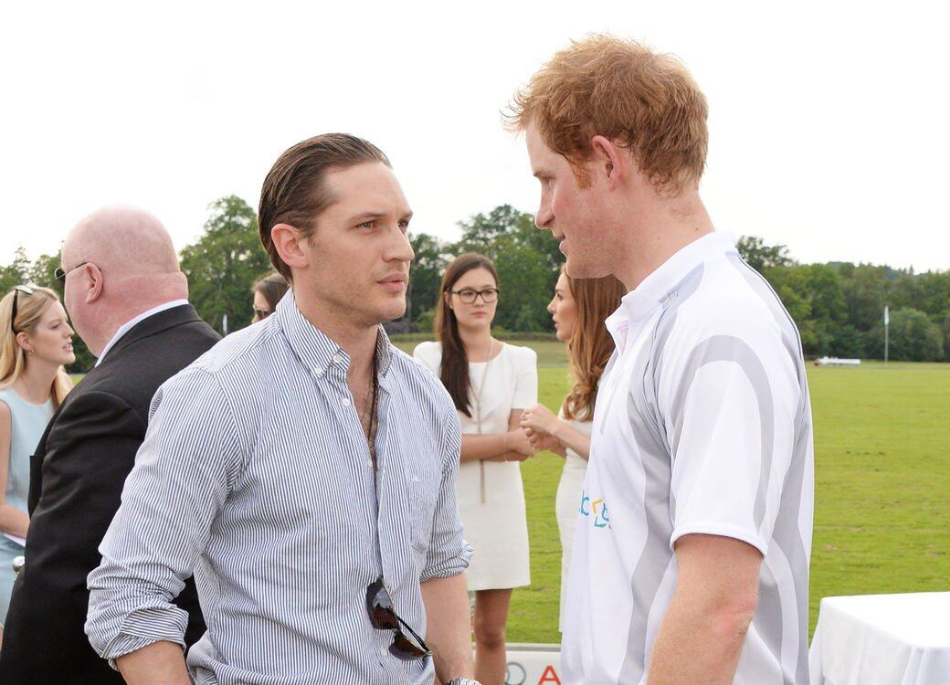Tom Hardy與威廉王子和哈里王子相識多年 Tom Hardy與威廉王子和哈里王子相識多年