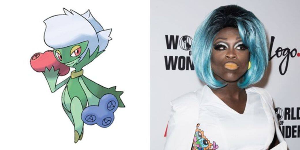 明星:Bob the Drag Queen相似的小精靈:羅絲雷朵 明星:Bob the Drag Queen相似的小精靈:羅絲雷朵