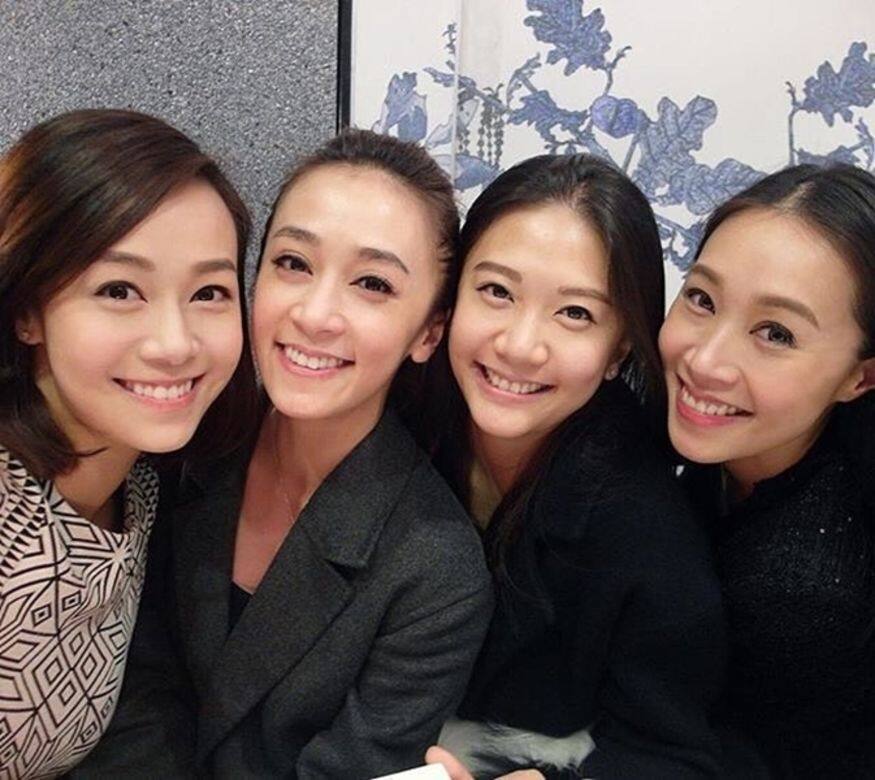 黃心慧Shirely(右二) 樣子甜美 黃心慧Shirely(右二) 樣子甜美