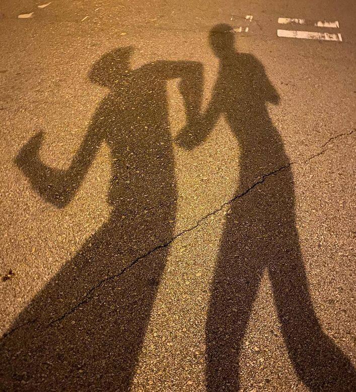 黃翠如也於Instagram貼出兩人的倒影合照，留言：「冇事冇事」，讓一眾朋友和老公放