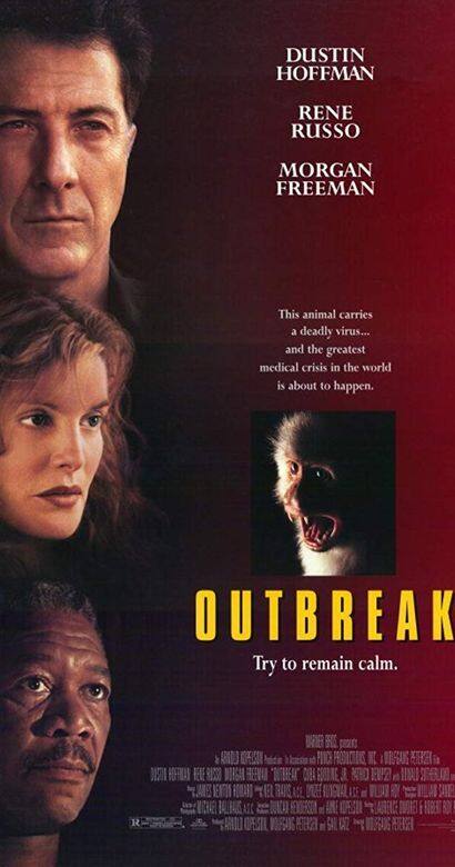 要提到探討傳染病的寫實驚世電影,1995年的《極度驚慌》(Outbreak)可能是最早取得 要提到探討傳染病的寫實驚世電影,1995年的《極度驚慌》(Outbreak)可能是最早取得