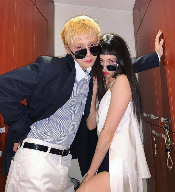 泫雅是性感女神,但女神都有心事:當年她暗戀了組合Pentagon的Dawn(金曉鐘)足足 泫雅是性感女神,但女神都有心事:當年她暗戀了組合Pentagon的Dawn(金曉鐘)足足