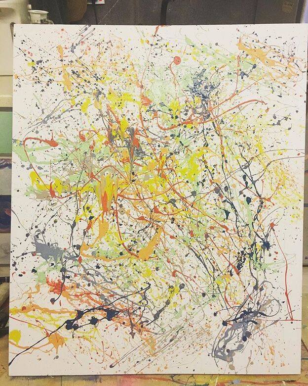 充滿個人情緒的畫作,同時亦充滿Ellen的個人色彩,治癒期間她完成了過百 充滿個人情緒的畫作,同時亦充滿Ellen的個人色彩,治癒期間她完成了過百