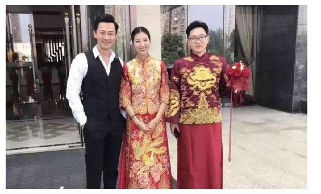 今年9月林峯現身於張馨月弟弟於江蘇的婚禮 今年9月林峯現身於張馨月弟弟於江蘇的婚禮