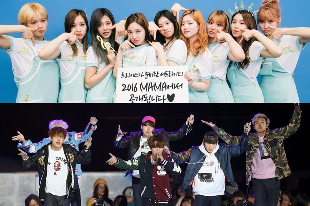 MAMA, 2016 Mnet Asian Music Awards, 韓星, 女團, 男團, TWICE, EXO, BTS MAMA, 2016 Mnet Asian Music Awards, 韓星, 女團, 男團, TWICE, EXO, BTS
