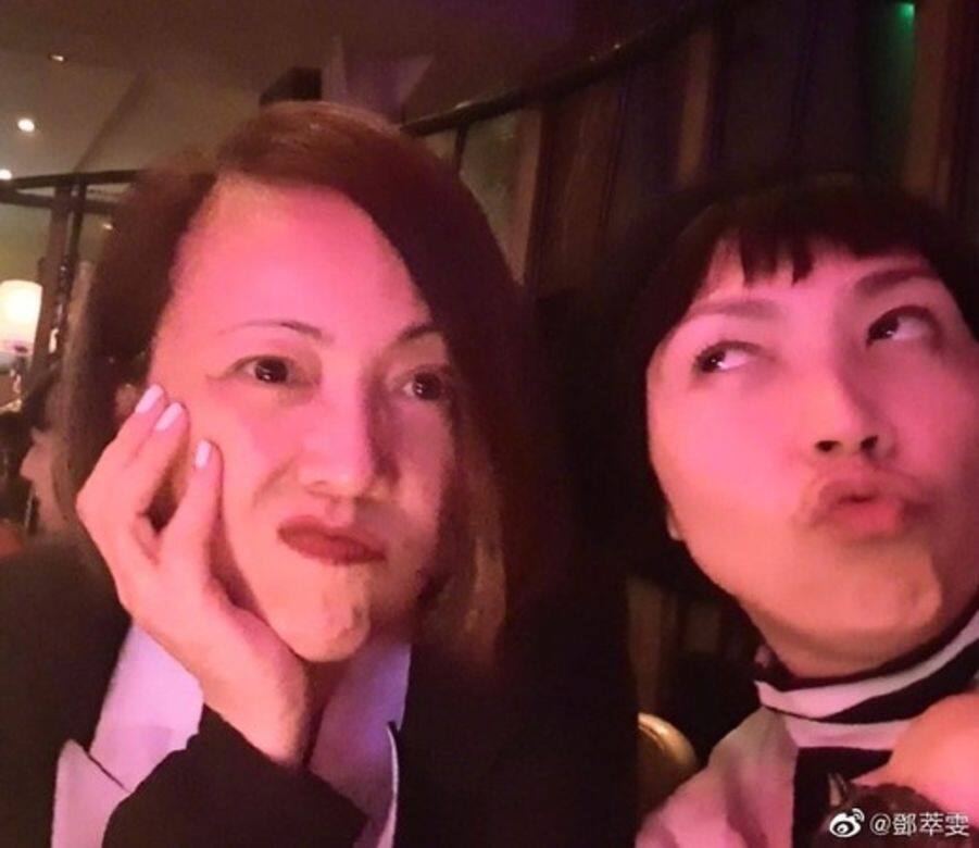 雯女寫道:「我實在好奇,為什麼兩個一向低調的人 雯女寫道:「我實在好奇,為什麼兩個一向低調的人