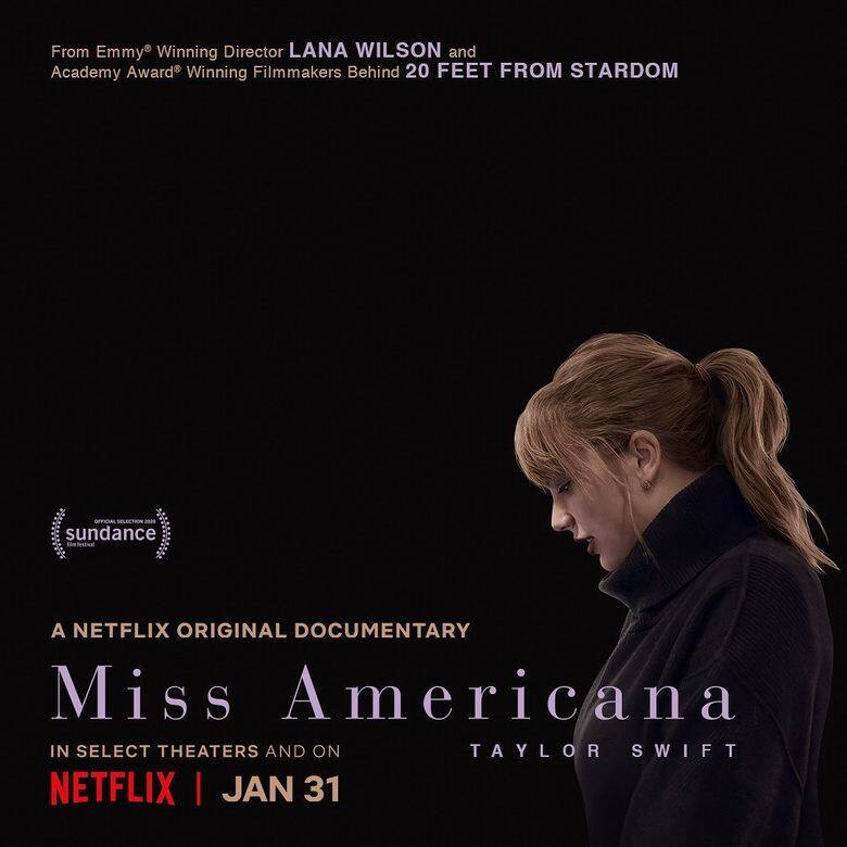 去年初,Netflix上映紀錄片《Miss Americana》,電影圍繞樂壇天后Taylor Swift的事業,並細說她面對 去年初,Netflix上映紀錄片《Miss Americana》,電影圍繞樂壇天后Taylor Swift的事業,並細說她面對