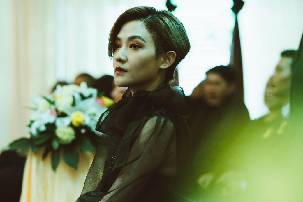 《罪夢者》中,范曉萱飾演黑道大哥的女人白蘭,外表看似清純柔弱,內心卻比 《罪夢者》中,范曉萱飾演黑道大哥的女人白蘭,外表看似清純柔弱,內心卻比