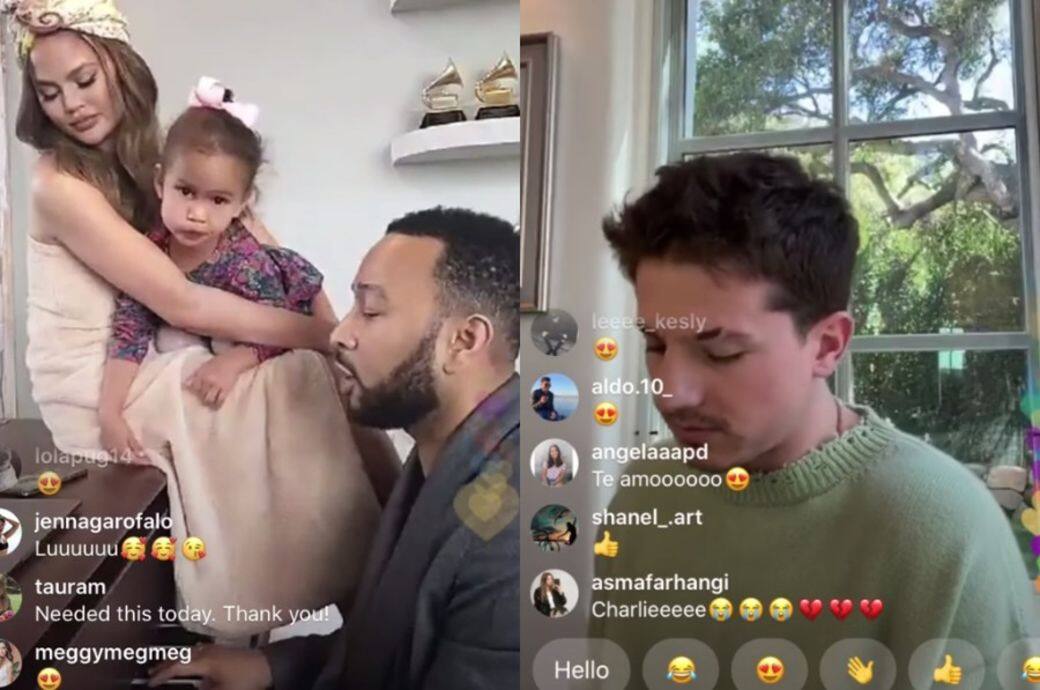 John Legend 家中開唱 John Legend 家中開唱