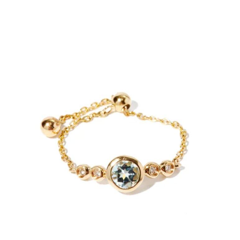 Anissa Kermiche 海藍寶石戒指 $2,572 Anissa Kermiche 海藍寶石戒指 $2,572