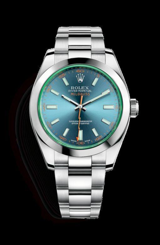 Milguass Ref: 116400 GV $61,600俗稱綠玻璃的Milguass採用綠色玻璃,獨特的綠橙配色令設計變 Milguass Ref: 116400 GV $61,600俗稱綠玻璃的Milguass採用綠色玻璃,獨特的綠橙配色令設計變