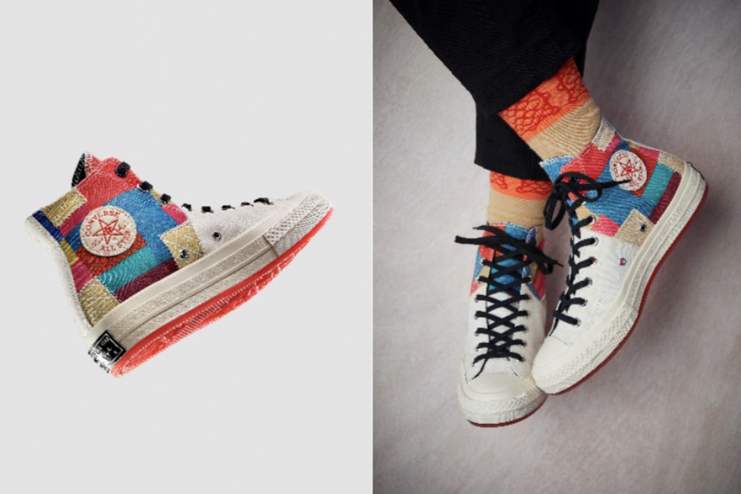 Converse 2021農曆新年系列列更從百家衣、中國結、炮仗等傳統⽂化元素上汲取設計 Converse 2021農曆新年系列列更從百家衣、中國結、炮仗等傳統⽂化元素上汲取設計