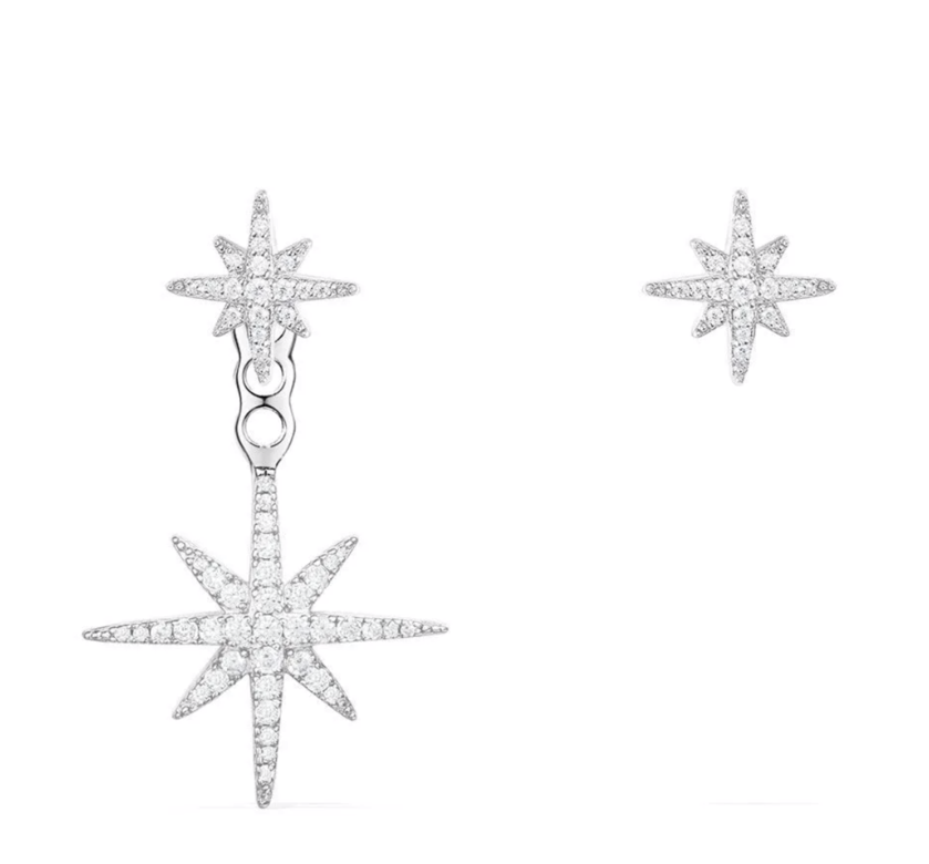 Collection Meteorites不對稱垂墜星星耳環HK$950 Collection Meteorites不對稱垂墜星星耳環HK$950