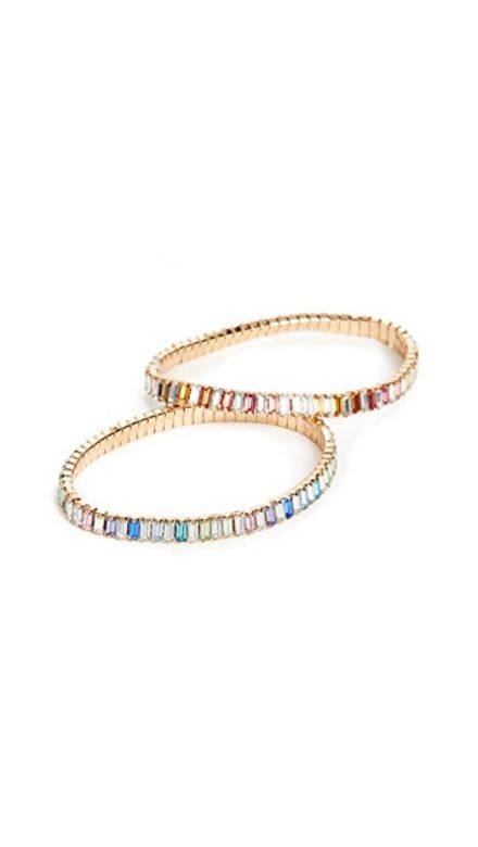 BaubleBar 彩色寶石手環套組HK$451.90 BaubleBar 彩色寶石手環套組HK$451.90