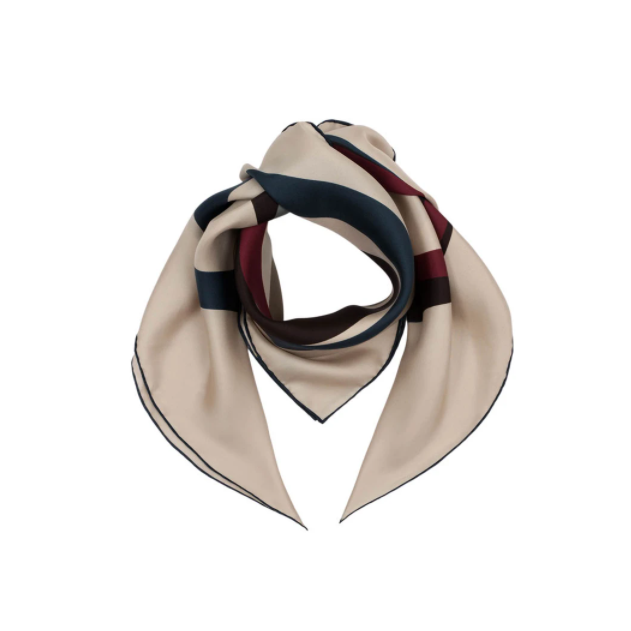 MARIELLA Made By BARBIERI Twill Silk Sand Scarf MARIELLA Made By BARBIERI Twill Silk Sand Scarf