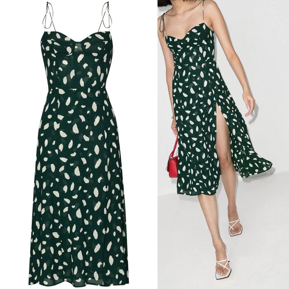 Reformation Juliette printed midi dress Reformation Juliette printed midi dress