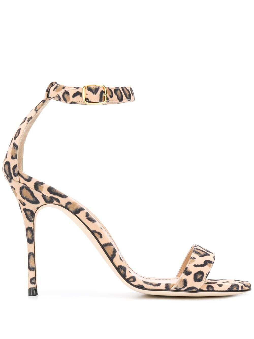 Manolo Blahnik Chaos豹紋露趾高跟鞋 Manolo Blahnik Chaos豹紋露趾高跟鞋