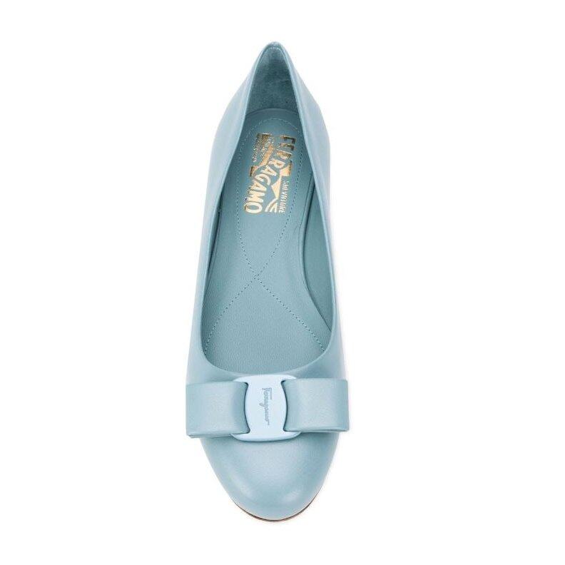 Salvatore Ferragamo 粉藍色平底鞋 Salvatore Ferragamo 粉藍色平底鞋