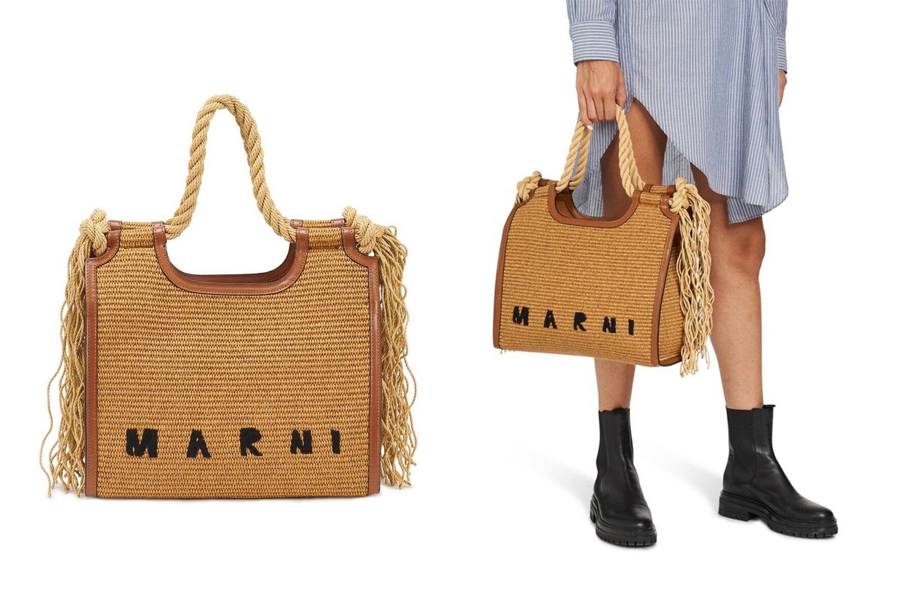 Marni Marcel藤織手袋 Marni Marcel藤織手袋