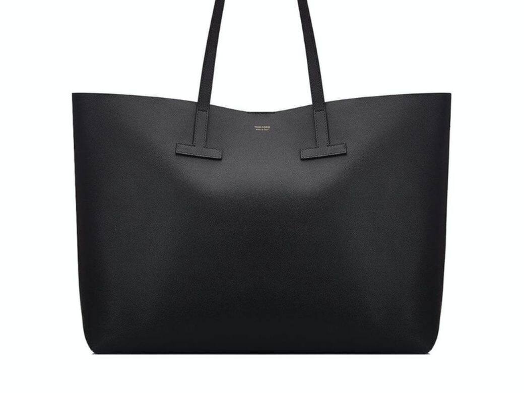 Tom Ford 黑色皮革tote bag Tom Ford 黑色皮革tote bag