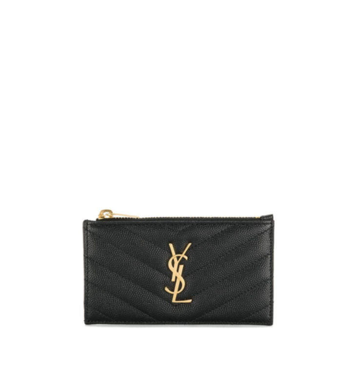 不少OL都為之著迷的YSL logo銀包,這個集卡片套質散銀包於一身的細銀包 不少OL都為之著迷的YSL logo銀包,這個集卡片套質散銀包於一身的細銀包