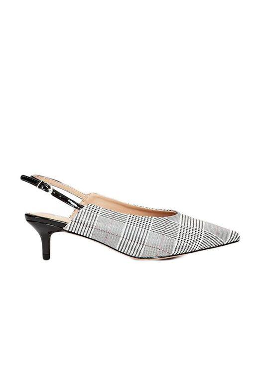 Wallis格紋小貓跟拖鞋- £23.4 (約港幣$234) Wallis格紋小貓跟拖鞋- £23.4 (約港幣$234)