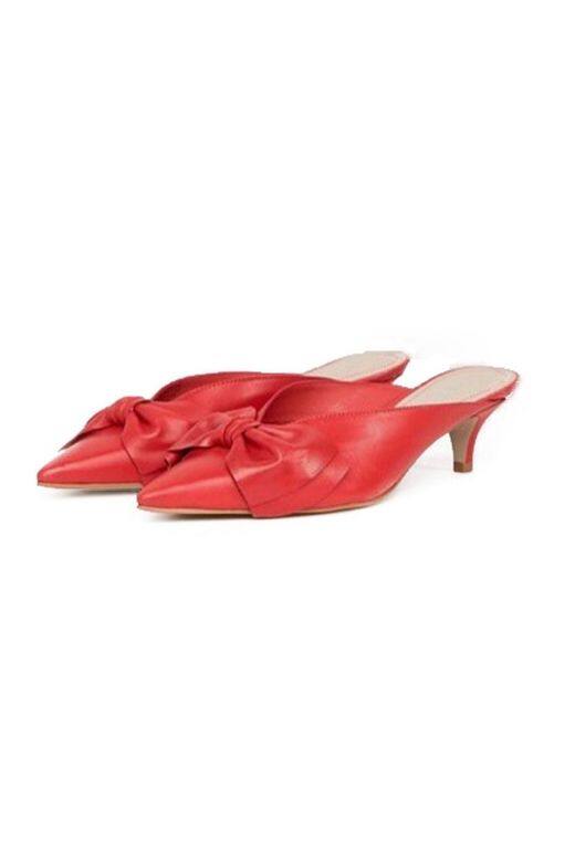 Carvela紅色小貓跟拖鞋- £58(約港幣$580) Carvela紅色小貓跟拖鞋- £58(約港幣$580)