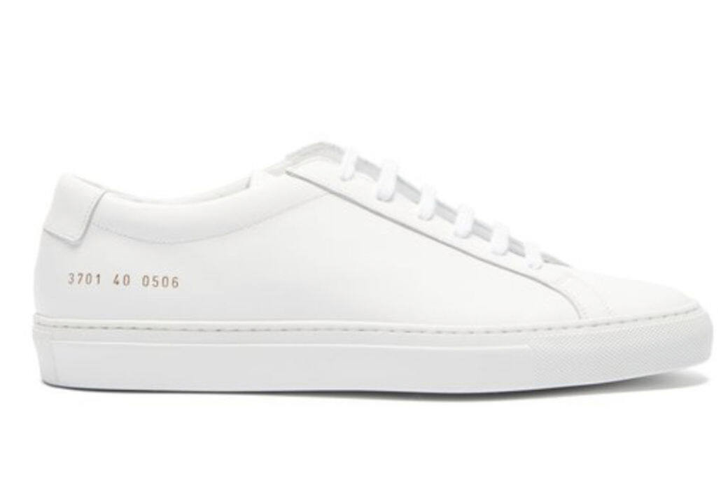 11. Common Projects波鞋 $2,755/matchesfashion.comCommon Projects的low-top波鞋長賣長有,淨色鞋款外側印有金色數 11. Common Projects波鞋 $2,755/matchesfashion.comCommon Projects的low-top波鞋長賣長有,淨色鞋款外側印有金色數