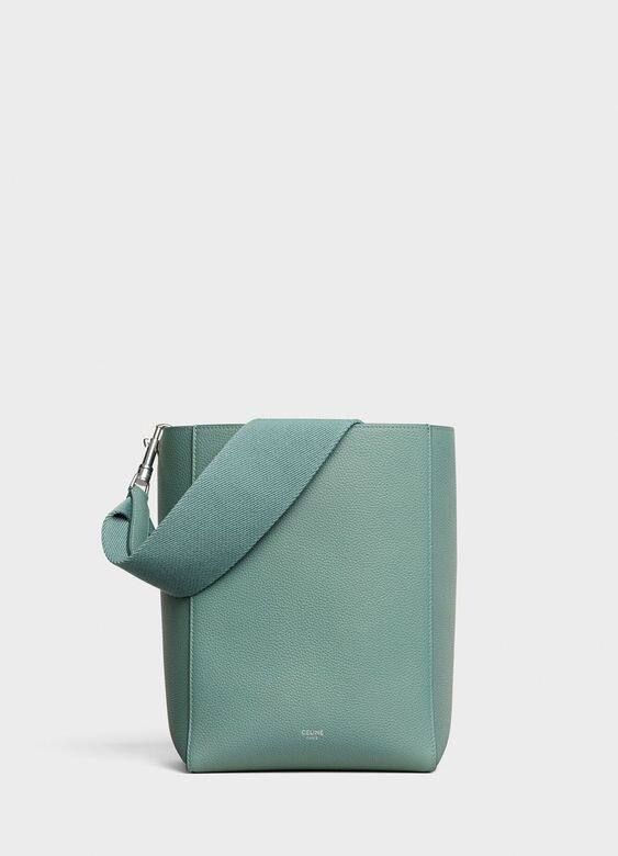 Big Bag青瓷色小牛皮手袋，約HKD$13990