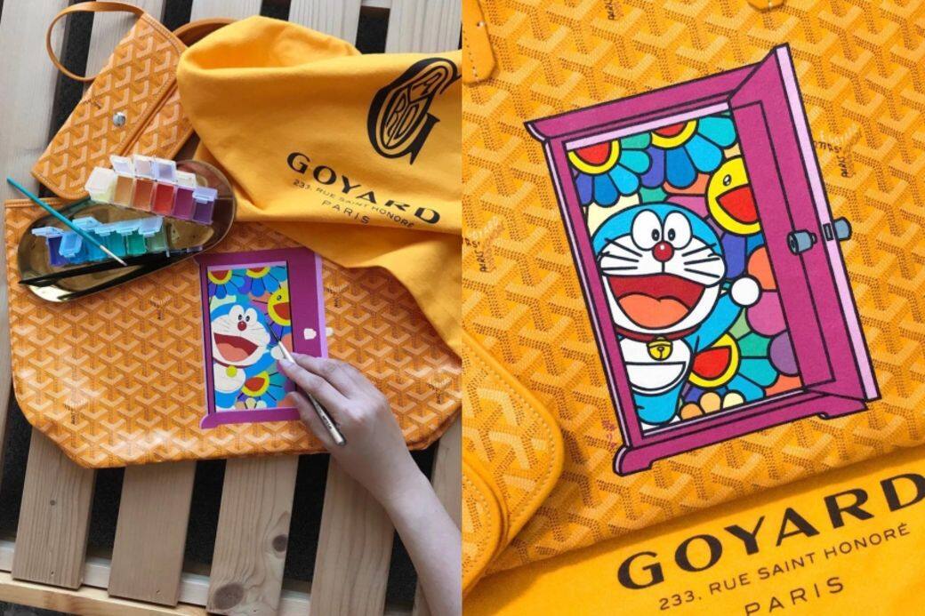 她做過的主題除了簡單字母圖案、大自然手繪,還有卡通人物像是Hello Kitty、多 她做過的主題除了簡單字母圖案、大自然手繪,還有卡通人物像是Hello Kitty、多