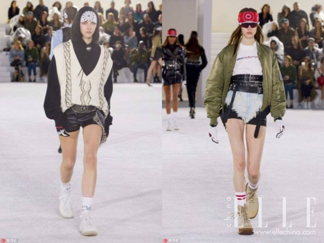 老爹靴的開端從去年下半年就開始顯現了。 6月份發布的Alexander Wang 2019春夏系 老爹靴的開端從去年下半年就開始顯現了。 6月份發布的Alexander Wang 2019春夏系