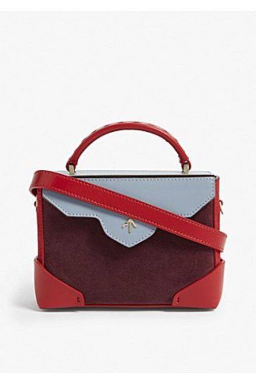Micro bold Bag 拼色皮革兩用袋(Manu Atlier) Micro bold Bag 拼色皮革兩用袋(Manu Atlier)