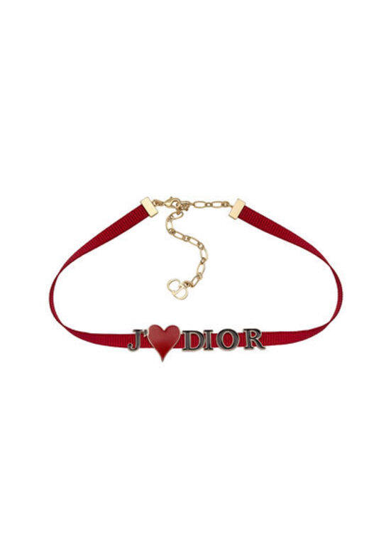 Dior Dioramour珍珠紅心choker $3,700 Dior Dioramour珍珠紅心choker $3,700