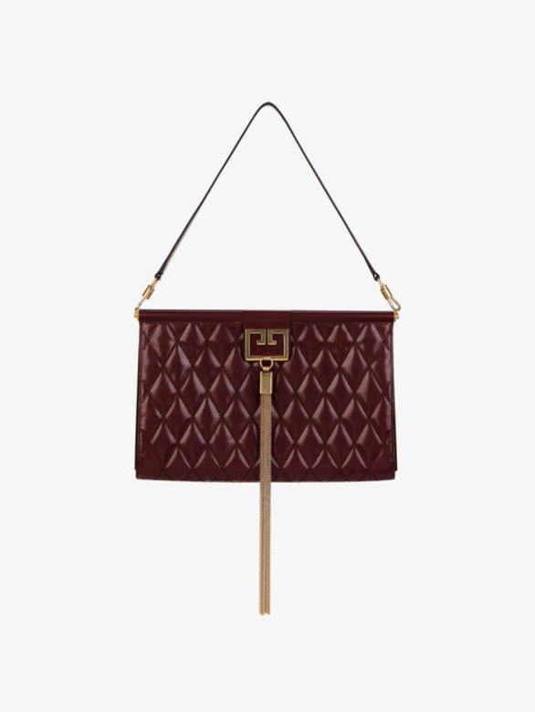 酒紅色鑽石形車線Gem Bag (大) $21,900 酒紅色鑽石形車線Gem Bag (大) $21,900