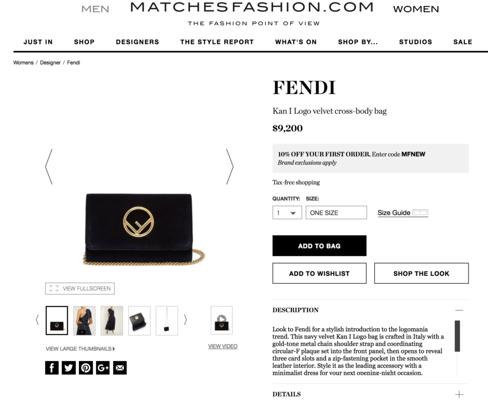 同一款手袋,Matchesfashion都是賣$9,200,但免郵費,另有桃紅色選擇。 同一款手袋,Matchesfashion都是賣$9,200,但免郵費,另有桃紅色選擇。