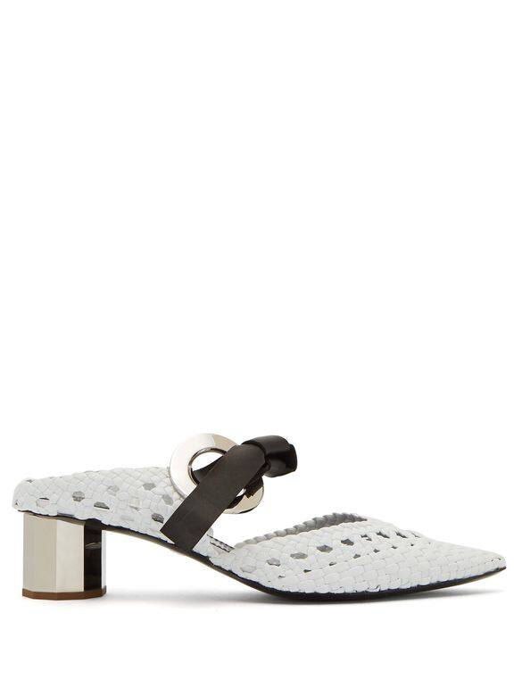 019值得入手的16對Mules涼鞋 織皮尖頭露跟鞋($6,343 Proenza Schouler, available at Matchesfashion.com) 019值得入手的16對Mules涼鞋 織皮尖頭露跟鞋($6,343 Proenza Schouler, available at Matchesfashion.com)