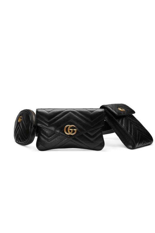 Gucci GG Marmont 2.0 Matelassé Triple Pouch US$1,790 (大約港幣14,100)(nordstrom.com)