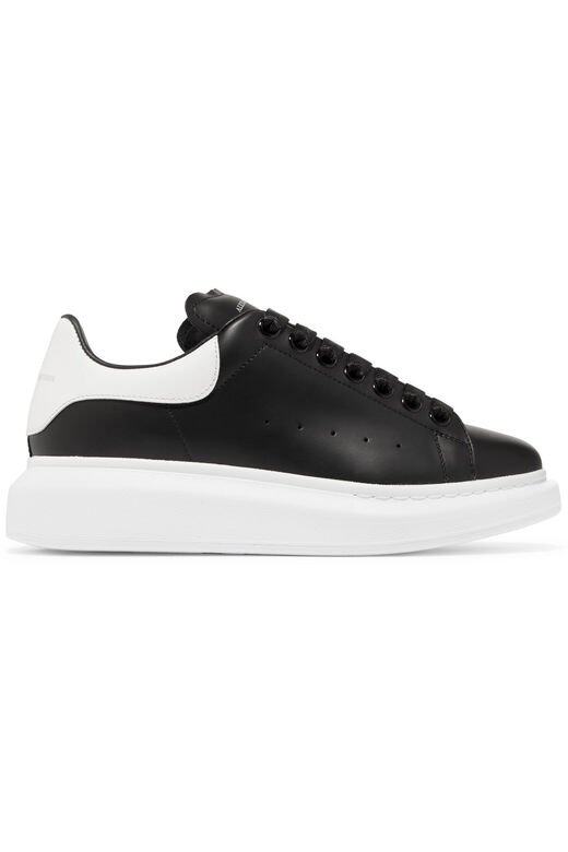 極致雙色黑白波鞋($3,900 Alexander McQueen) 極致雙色黑白波鞋($3,900 Alexander McQueen)
