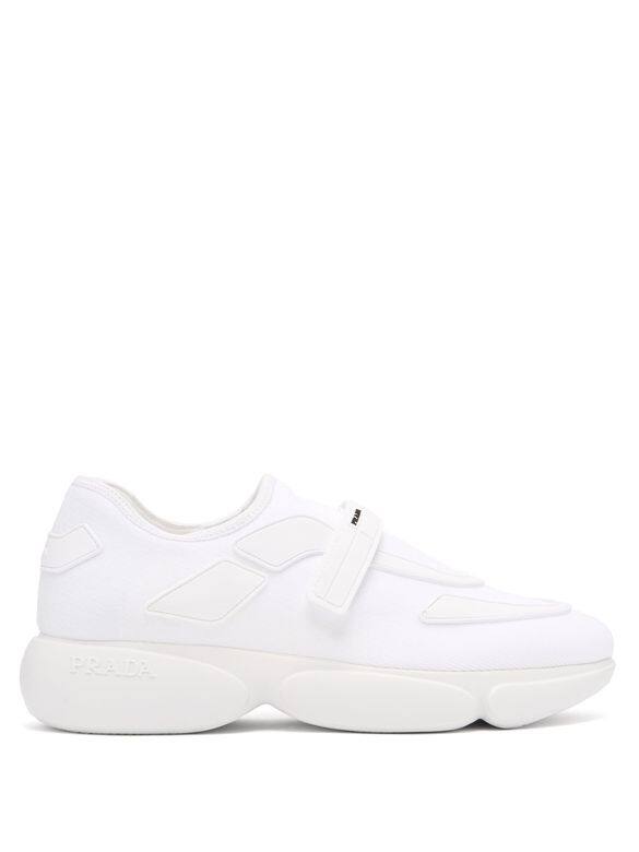 純白之選全白色波鞋($7,100 Prada) 純白之選全白色波鞋($7,100 Prada)