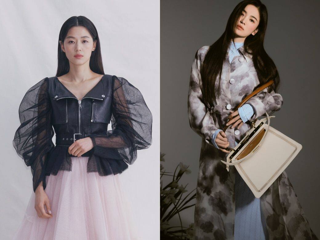 韓國女神代言人大對決!全知賢型撐Alexander McQueen、宋慧喬把Fendi穿出仙氣 韓國女神代言人大對決!全知賢型撐Alexander McQueen、宋慧喬把Fendi穿出仙氣