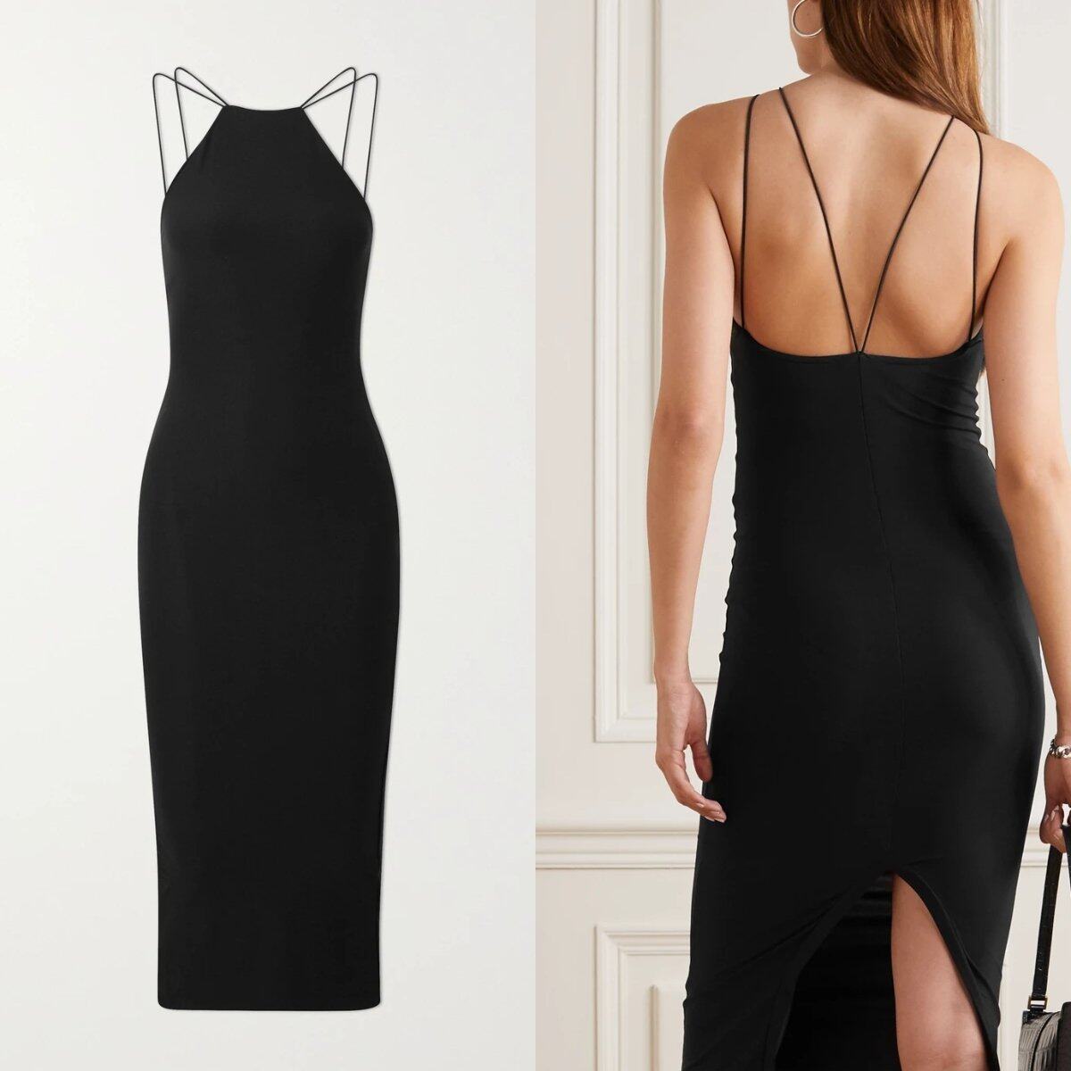 ALIX NYC Shiloh stretch-jersey midi dress ALIX NYC Shiloh stretch-jersey midi dress